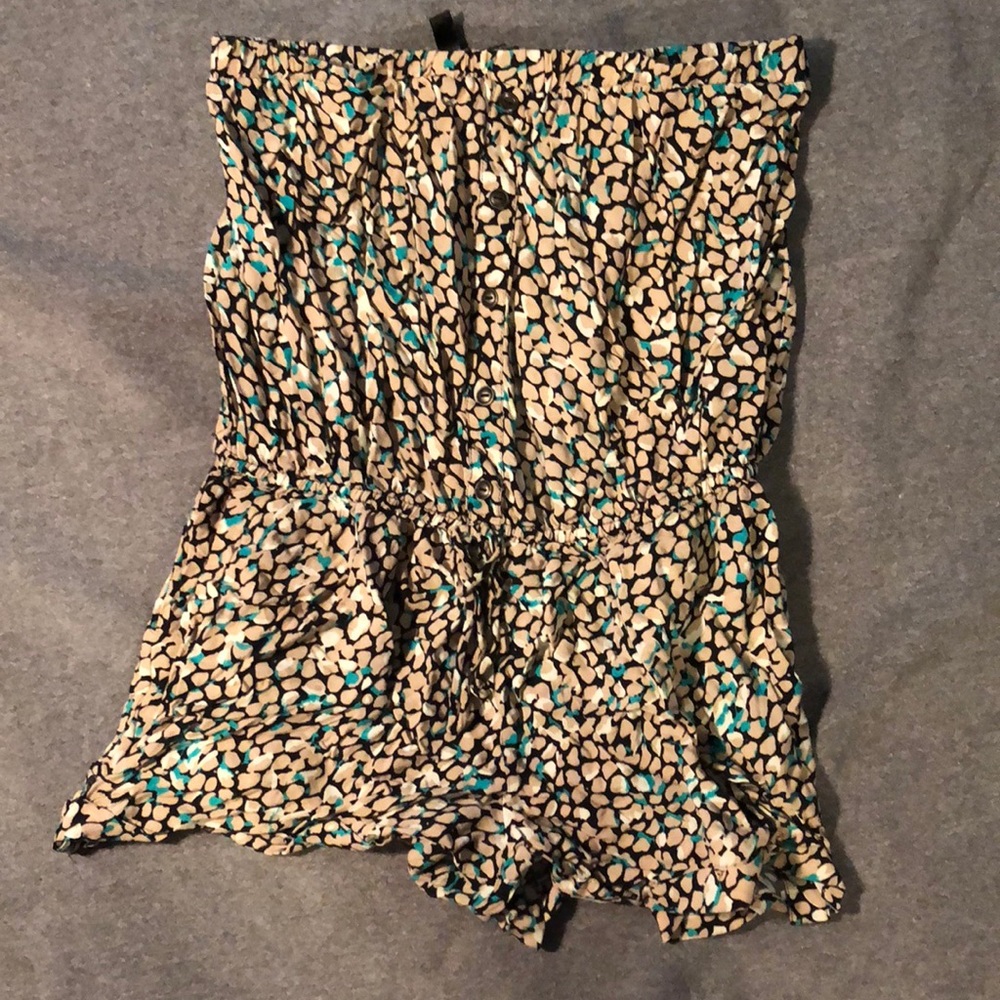 Full Tilt Patterned Romper